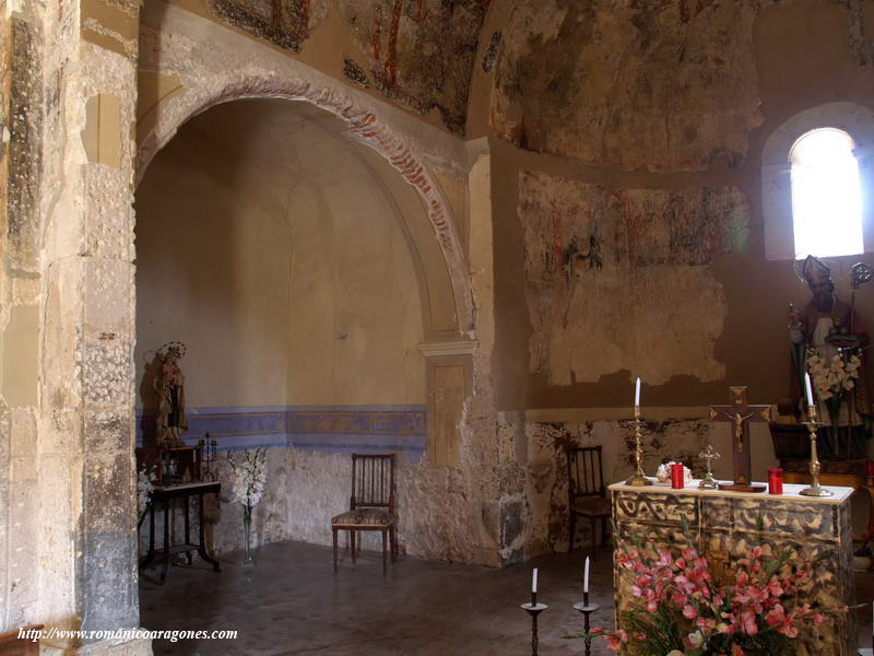 LADO NORTE DE LA CABECERA. CAPILLA AADIDA